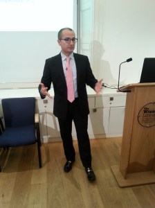 Speaker Dr Khatchig Mouradian